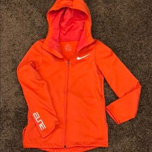 Nike elite Sri-fit fleece lined jacket